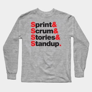 Agile Software Development Long Sleeve T-Shirt